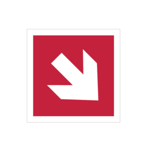 Arrow Angle 45° Sign_IMO271