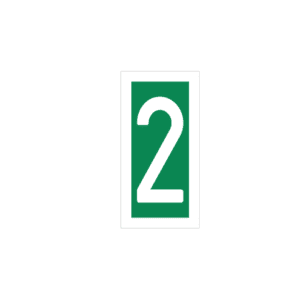 Number 2 Sign IMOH015