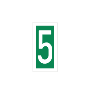 Number 5 Sign IMOH018