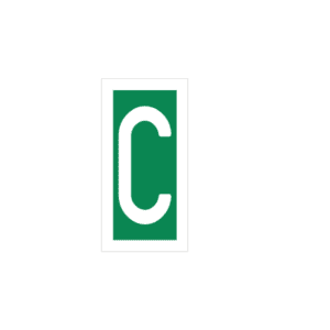 Letter C Sign IMOH026