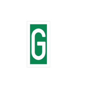 Letter G Sign IMOH030