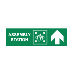 Assembly stat. up Sign IMOH045