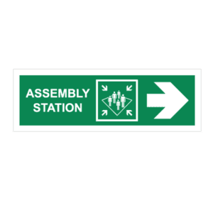 Assembly stat. right Sign IMOH049