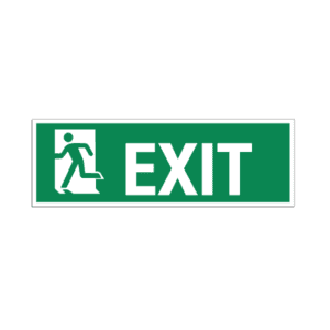 Exit left Sign IMOH065