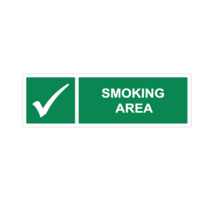 Smoking area Sign IMOH084
