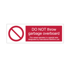 Do not throw garbage.... Sign IMOH118
