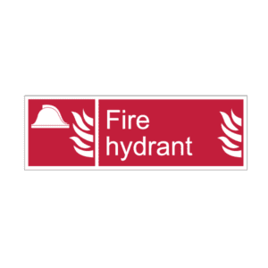 Fire Hydrant Sign IMOH126