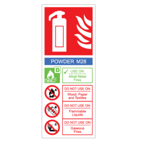 Powder M28 Sign IMOH265