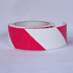 Anti slip Tape Red and White 2 inch X 5 meter_ASC6 A