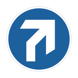 Right direction arrow Sign FLOOR0-11