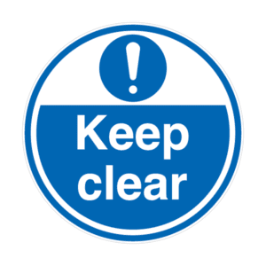 Keep clear Sign FLOOR0-2